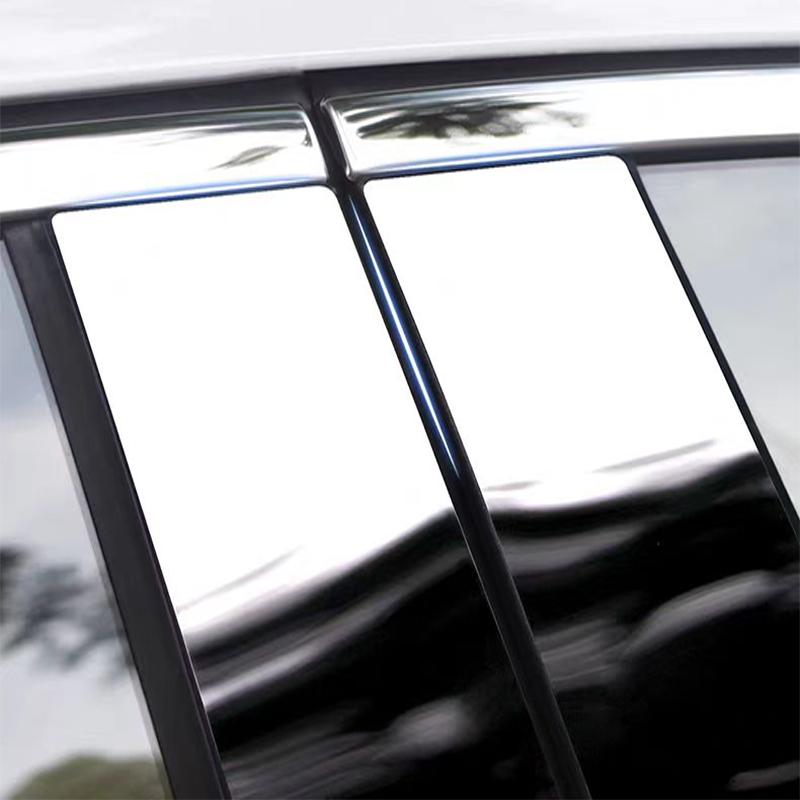 Car Center Pillar Sticker For BYD Song L DM i DMi 2024 2025 2026 Window Trim Cover Stickers Protective film Cars Accessories