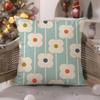 Federa Cuscino Fiore Stile Retrò Orla Kiely Comfort Divano Letto Seta Elegante Cerniera Invisibile Copricuscino Decorativo