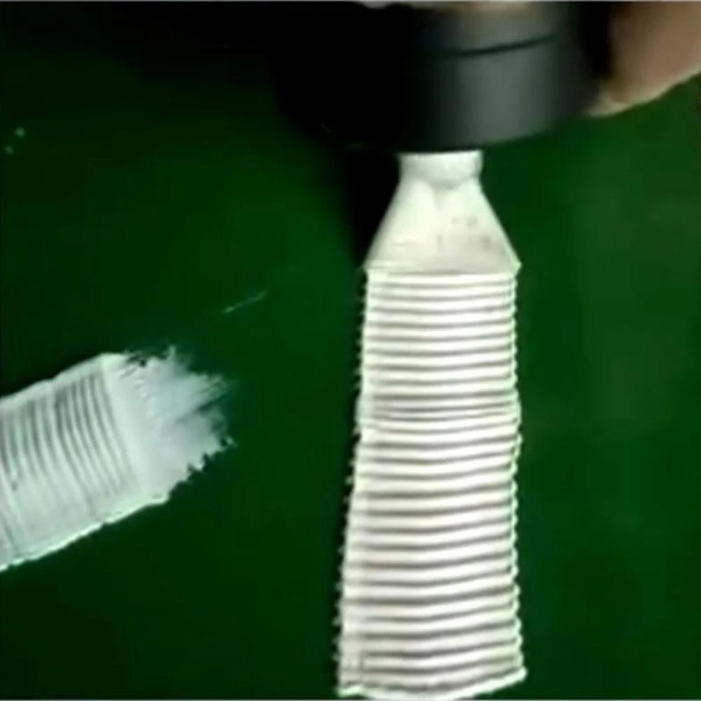 Wave Shape Silicon Nozzle Dispenser Cartridge Caulking