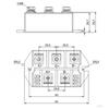 Three Phase Rectifier Bridge Module MDS250A 1600V For Induction Cooker Heating For Electromagnetic Furnaces Electronic Component