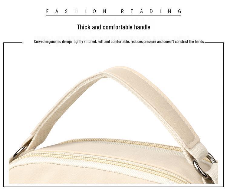 2025 Nylon Multifunctional Shoulder Bag - Solid Color Crossbody Handbag