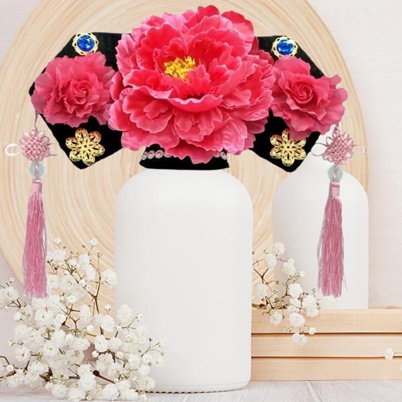 Women Hairbands Stage Princess Traditional Costume Headwear Photo Props