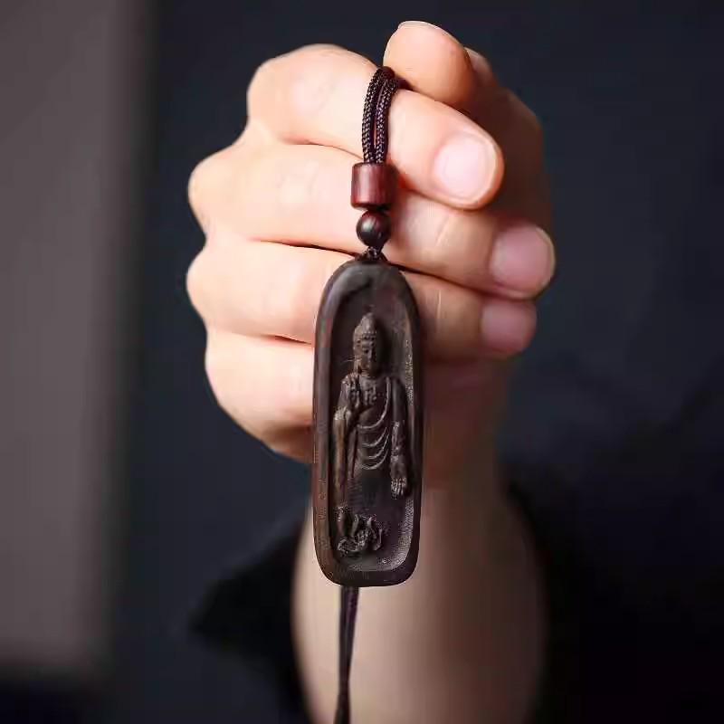 Chengui Zhao Gongming Martial God of Wealth Pendant Necklace – Five Ways God of Wealth Design for Men and Women