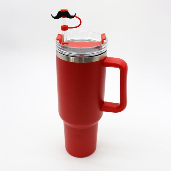 2 Peças Tampa de Silicone para Canudo Diâmetro Interno 10mm Design de Urso Tampa de Canudo Protetor de Canudo à Prova de Poeira para Copos e Garrafas Tampa de Vedação Reutilizável para Bebidas