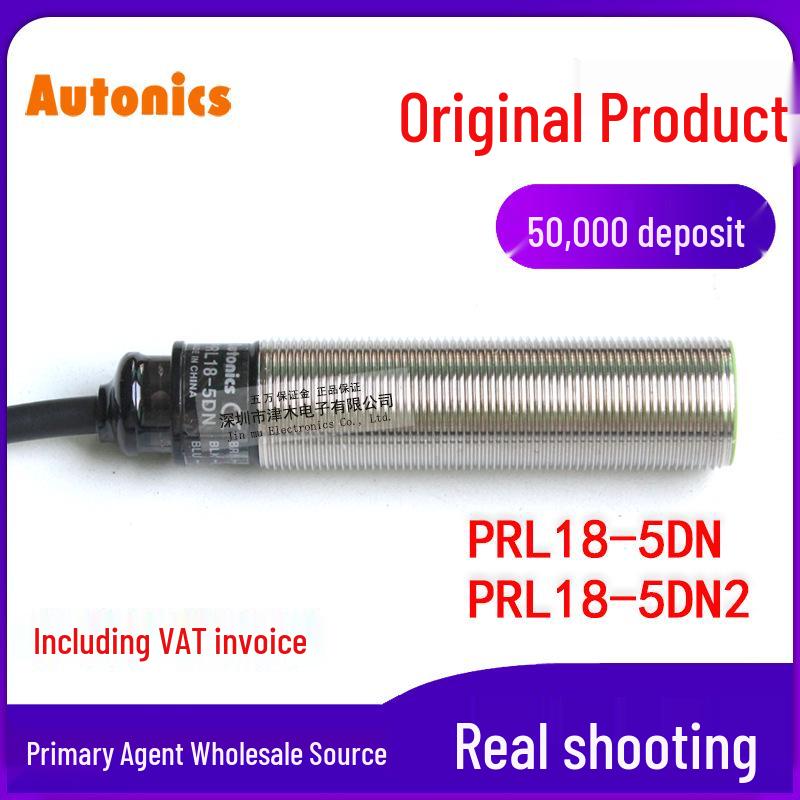 Autonics PRL18-5DN/5DN2 NPN Proximity Sensor, 3-Wire, NO/NC Variant A