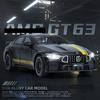 1/24 Diecast Legierung Modellauto Miniatur BENZ GT63 Sportwagen Simulation Sammlerstück Metallfahrzeug Jungen Geburtstag Weihnachten Spielzeug