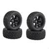 Tires In 1:10 Scale for RC Cars: Universal Pattern, Easy To Mount And Designed Use.