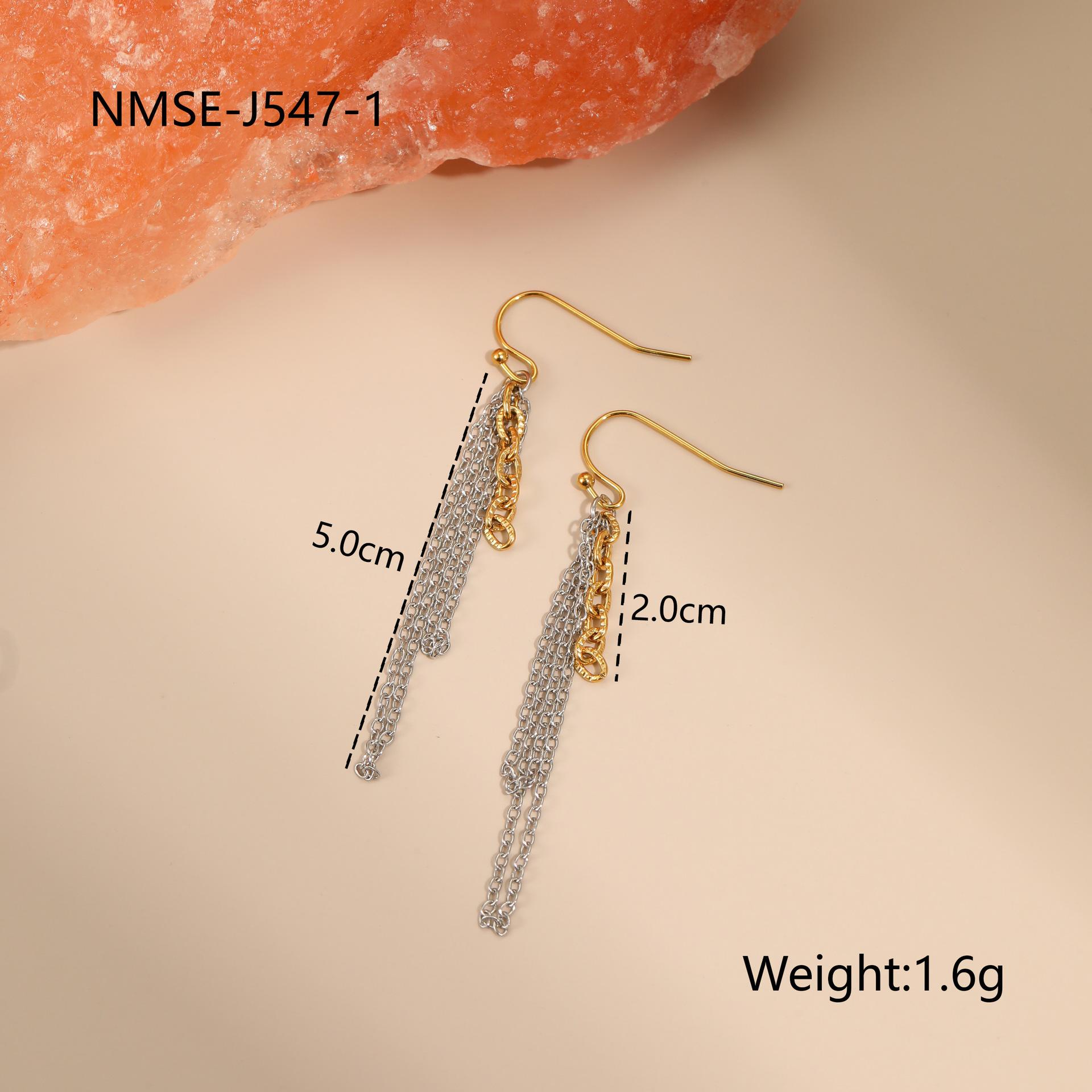 GEMCHIC Women s Gold Silver Mixed Color Chain Stainless Steel Jewelry Set
