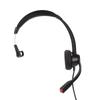 Telephone Headset Volume Adjustment Microphone Mute Monaural 2.5mm Business Headset for Call Centres Telemarketing