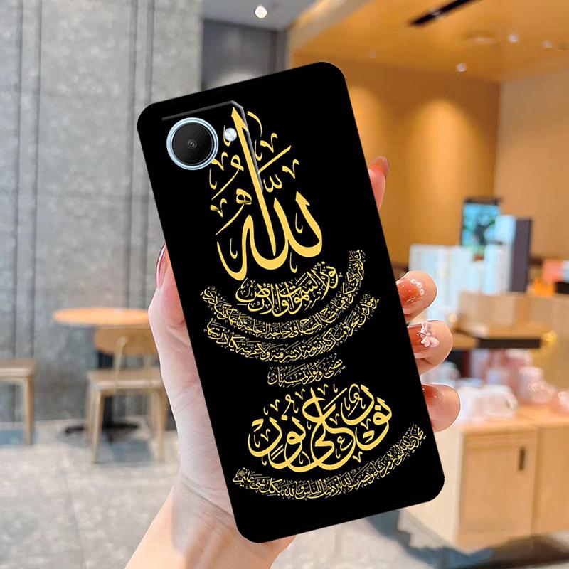 Arab Muslim Islamic Case For Realme C55 C33 C31 C35 C30 C11 C15 C25s C21Y GT Neo 5 3T 2T 8 9 10 11 Pro Plus