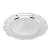 Vassoio da portata in acciaio inossidabile 304 Piatto rotondo Piatto decorativo per dessert Antipasti per Feste Cucina Bagno L