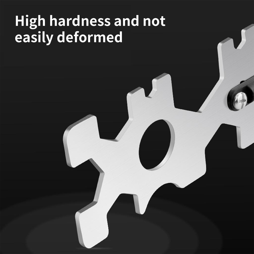 Klucz wielofunkcyjny 15 w 1 z poziomicą, regulowany klucz płaski do instalacji rur łazienkowych, narzędzie do napraw