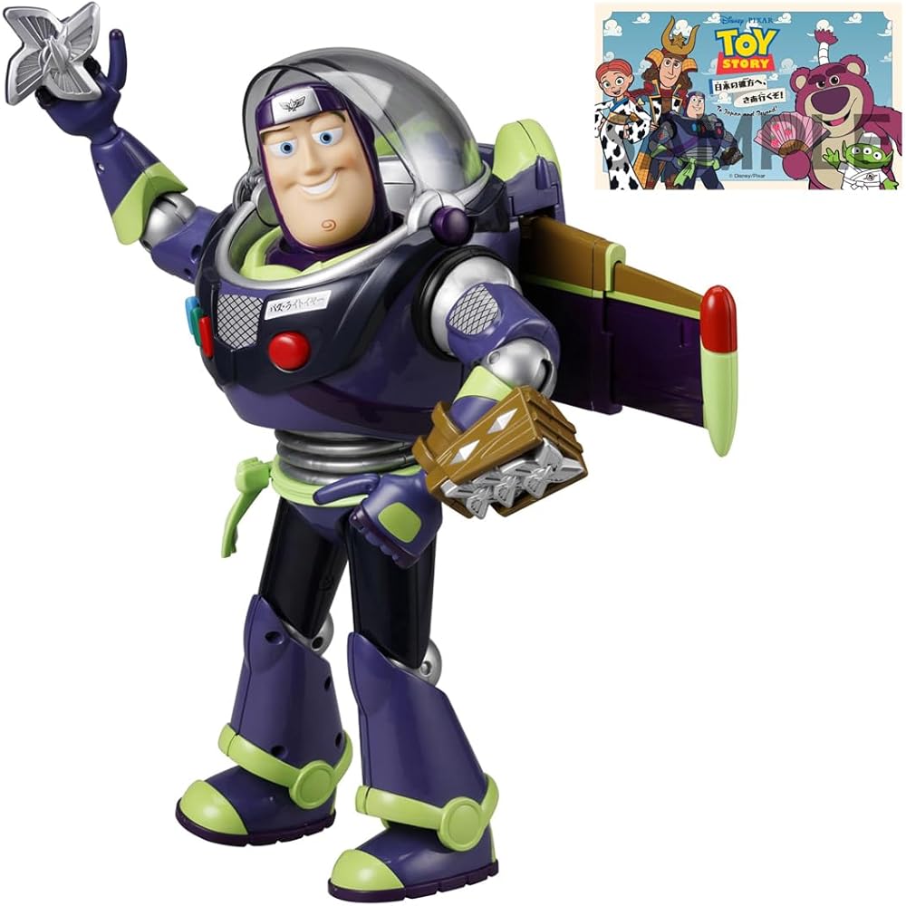 Takara Tomy Toy Story 30th Anniversary Real Size Talking Figure Buzz Lightyear Ninja Version