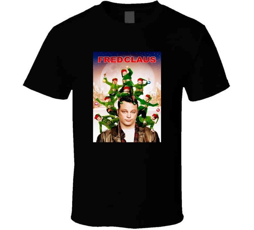 Fred Claus Movie Tee Christmas Holiday Comedy T Shirt XL