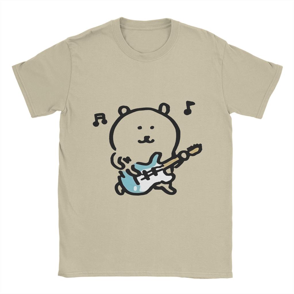 Miniso Joke Bear Cotton T Shirt for Womens Mens Summer Cotton Y2K Fun T Shirts O Neck Hip Hop Tees Oversized