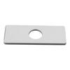Faucet Accessories Cover Plate 1 Pcs 162mm*63mm 304 Stainless Steel Anti-corrosion Scratch Resistant Practical
