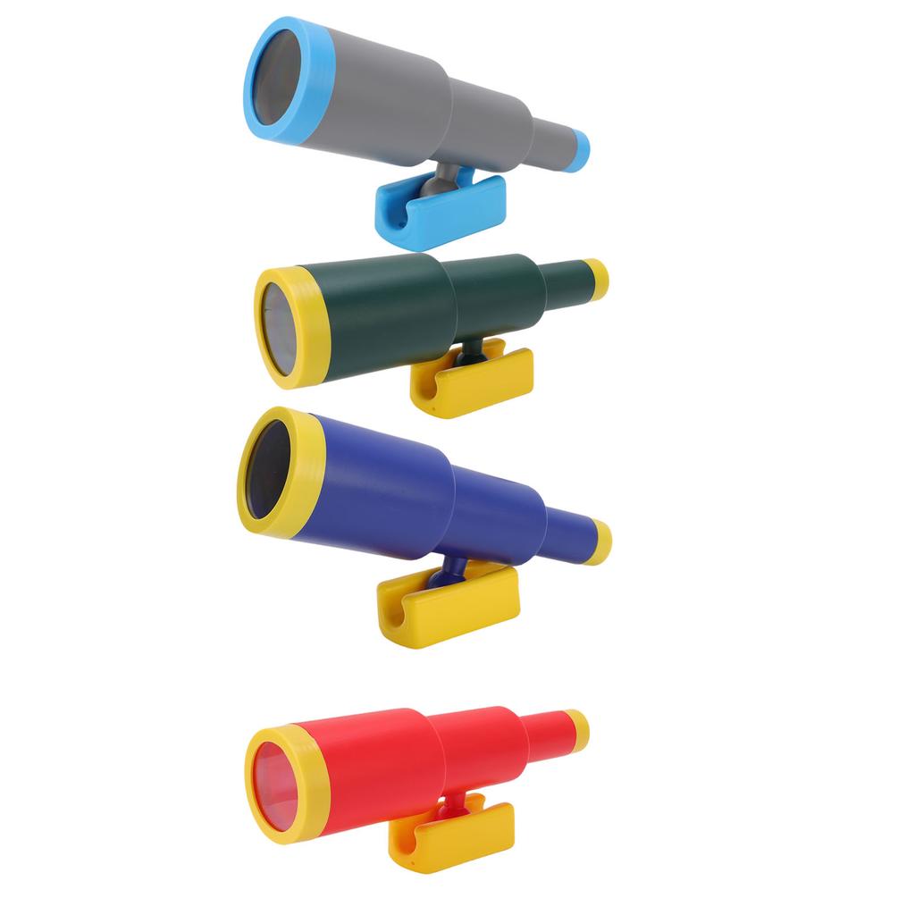Telescope Toy Funny Reusable Plastic Safe Educational Monocular Toy with Base for Present Outdoor