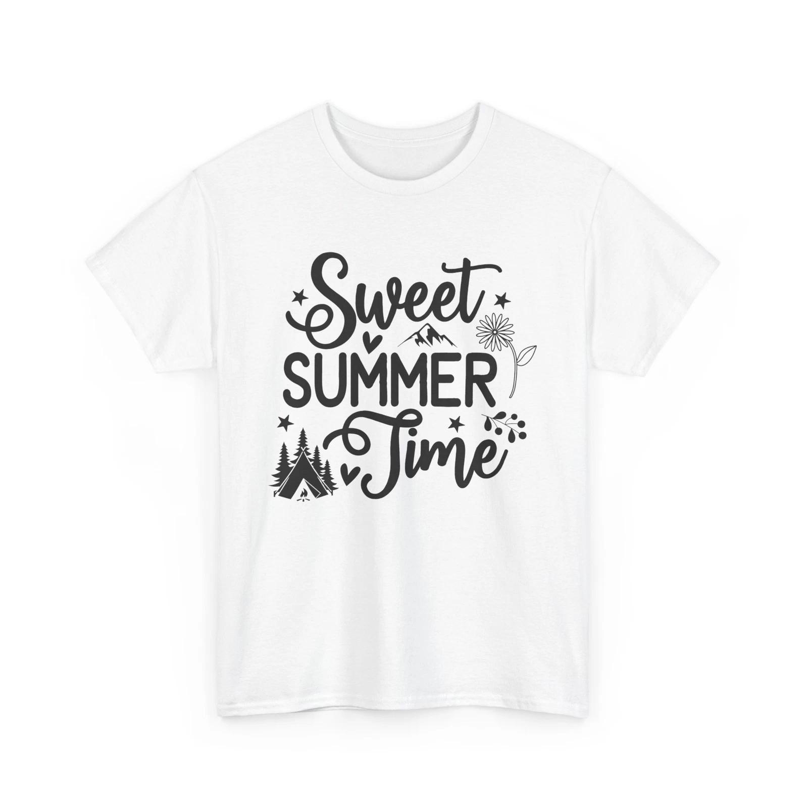 

Sweet Summer Time T-Shirt | Nature Beauty & Vibrant Colors Tee | Spring Vibes 2XL