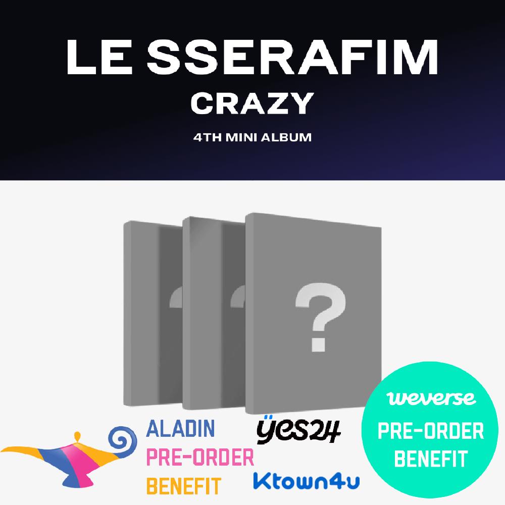 

Предварительный заказ LE SSERAFIM 4th Mini Album CRAZY Standard ver. И МАГАЗИН ПОБ