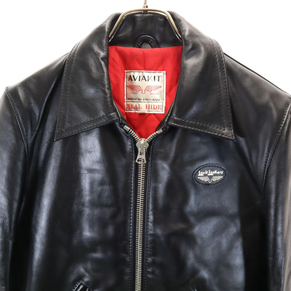 Lewis Leathers Dominator Made In England Riders Jacket 34 Black Men's Used