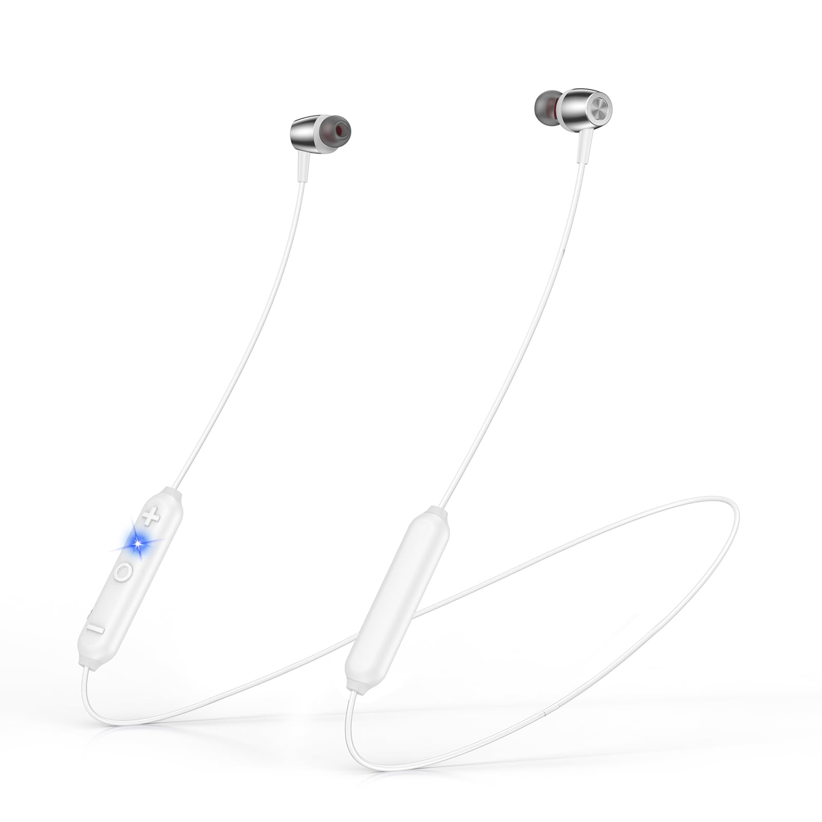 

New Model Bluetooth Neckband Earphones Breakthrough 20 Hours of Continuous Wireless Easy Neckband Innovative Convex Button Flexible Noise Fast Ultra