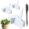 Garden Labels - CULTIVEA - 120 Plastic Labels - T-Shape - Marker Included - Waterproof