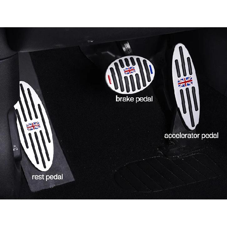 Pedal Covers Foot Pedals Pads Brake Accelerator Pedal Covers Accessories for Mini Cooper F54 F55 F56 F57 F60 Clubman Countryman