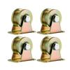 2" Groove Wheel, H-Type Heavy Duty Rigid Caster for Square Tube Track, Rolling Gate, Industrial Machines, Heavy Door, Load 680KG
