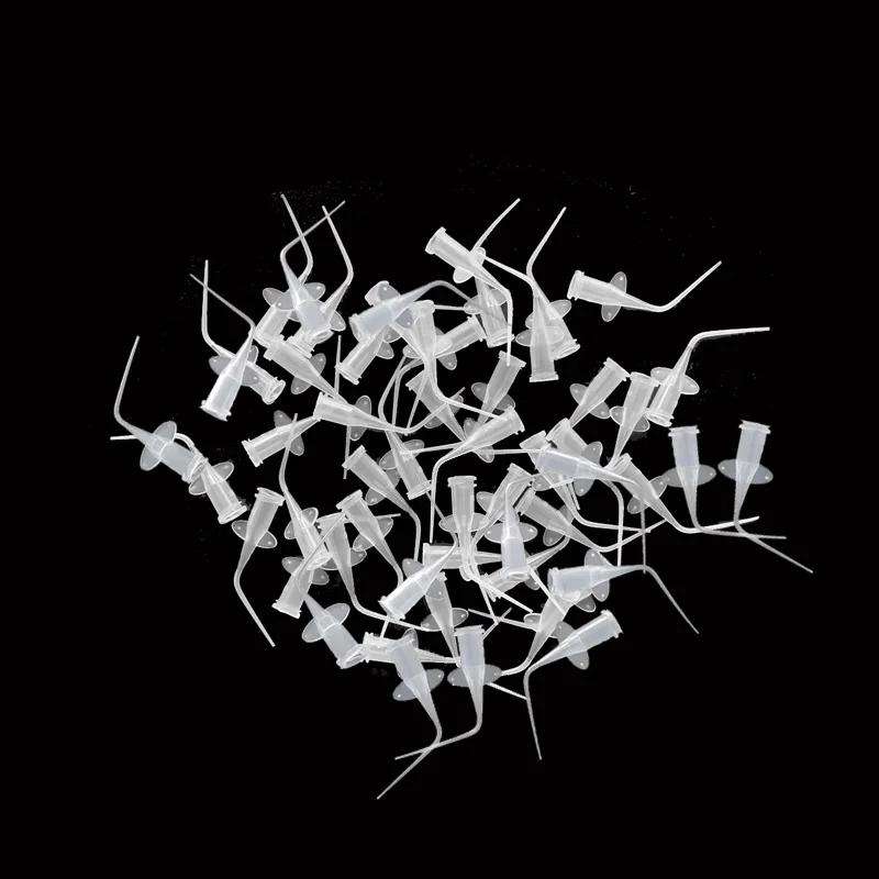 10Pcs Dental Syringe Disposable Delivery Tip Endo Irrigation Tips Butterfly Needles 0.25/0.35Mm Root Canal Needle Transparent