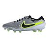Nike Tiempo Legend 10 Elite FG Mad Voltage Pack Unisex Sneakers Silver Metallic-Silver Black DV4328-001