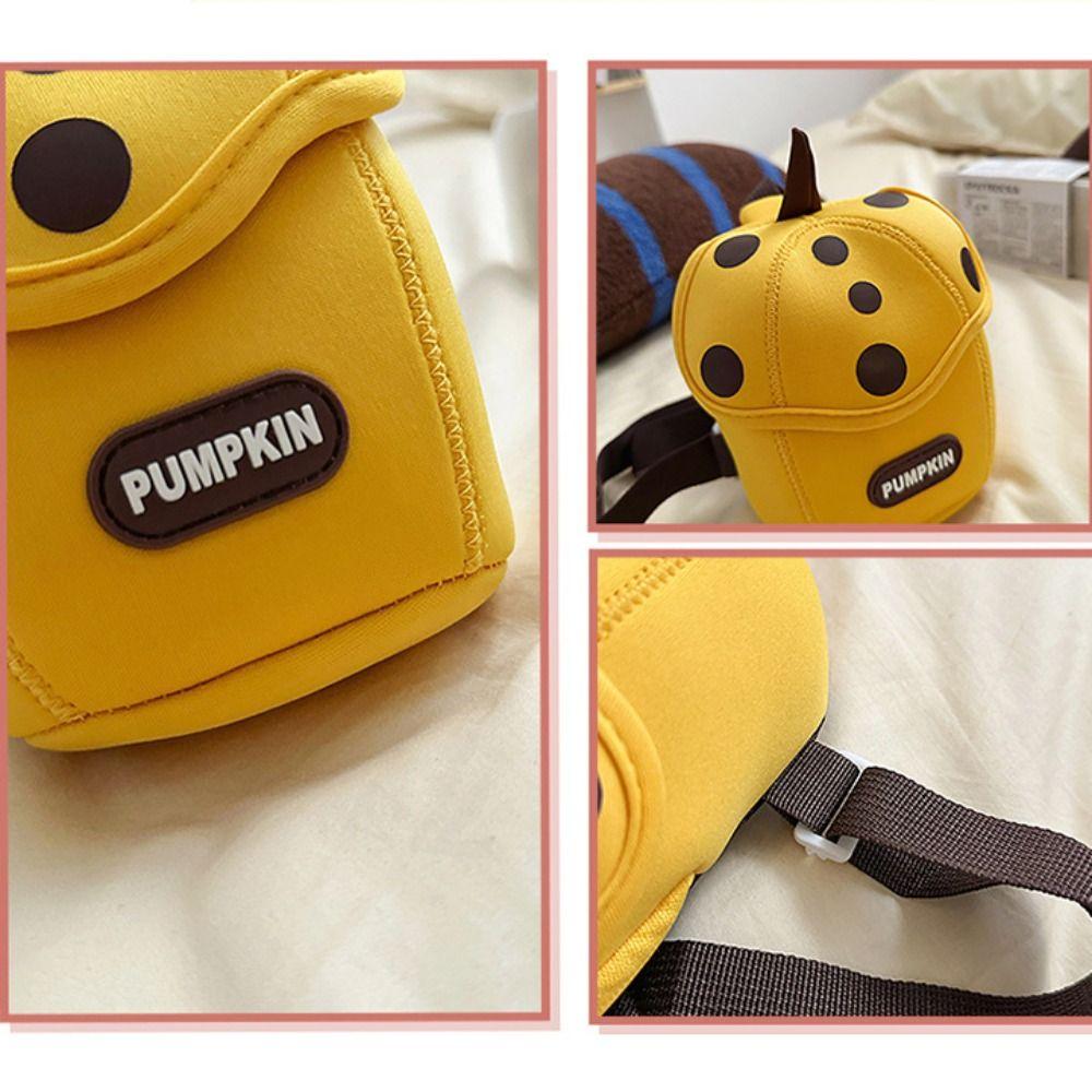 Strawberry Children Backpack Cloth Students Chest Bag Cute Children's Crossbody Bag  Travel