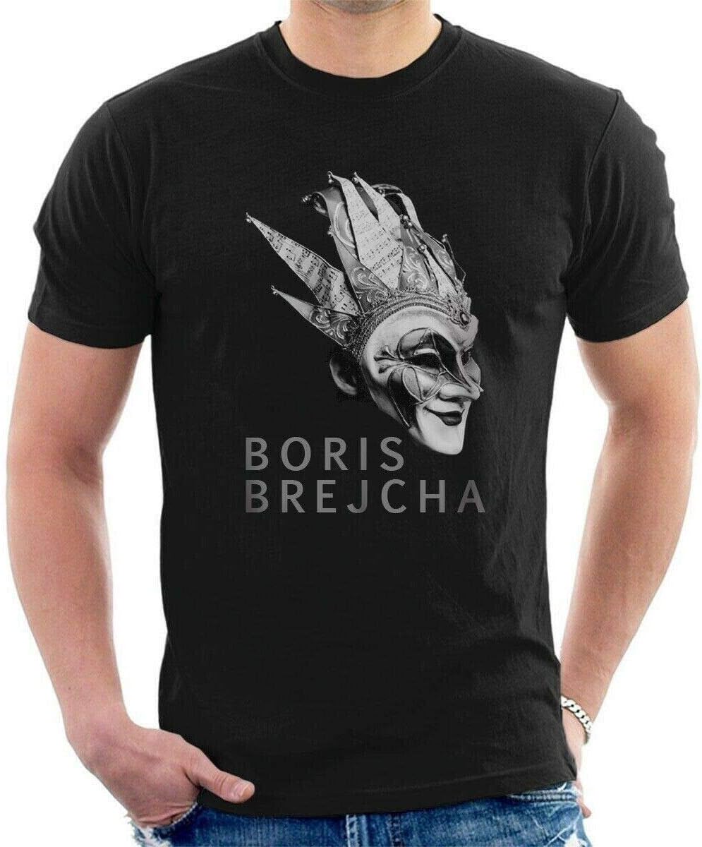 Boris Brejcha Men T-Shirt High-Tech Minimal Dj 3XL Black 3XL чёрный