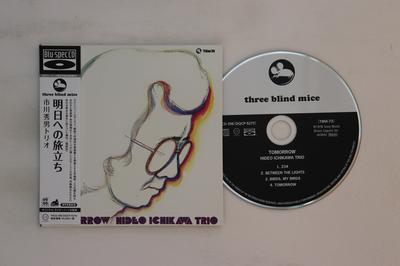 CD HIDEO ICHIKAWA TRIO - Tomorrow THCD396 THINK 2016 Japan Obi Jazz Gebraucht