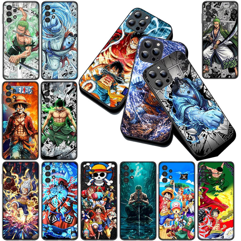 Cover for Motorola Moto Edge 70 60 Fusion NEO Pro G56 G96 G04 G05 20 G Stylus Phone Case Jinbe Roronoa Zoro One Piece Luffy