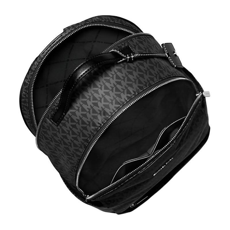 MICHAEL KORS Sable Sable brand logo design spacious external pocket polyester (polyester fiber) backpack large size men's black