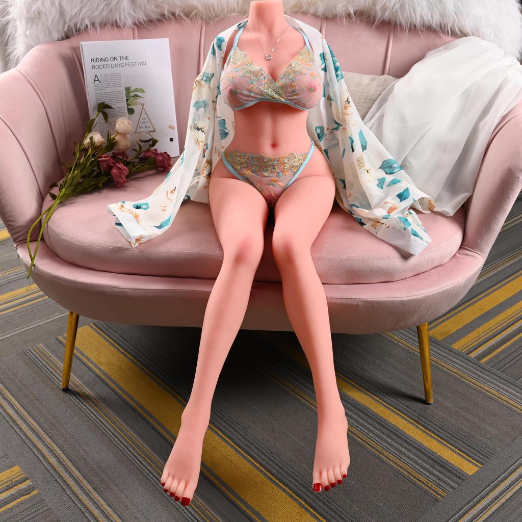 Realistisk Størrelse Kjærlighet Full Kropp for Fyldig Byste og Myk 3i1 Multifunksjonell Sexleketøy 13KG Dukke, Menn, Hofter, Tekstur,