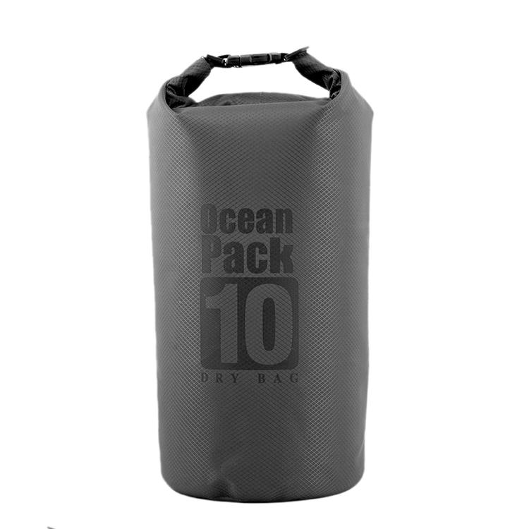 Custom Size Waterproof Dry Bag 2L 5L 10L 20L, 0.3mm Polyester PVC for Outdoor Travel Swimming Boating