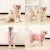 Winter Dog Clothes For Small Medium Dogs Warm Fleece Pet Jumpsuit Pajamas Yorkie Pug Nightshirt Onesie Boy Girls Puppy Overalls