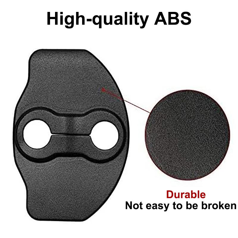 for Tesla Model 3 Y Juniper Highland 2025 ABS Car Door Lock Protective Check Arm Stopper Latch Guard Limiter Protector Cover Kit