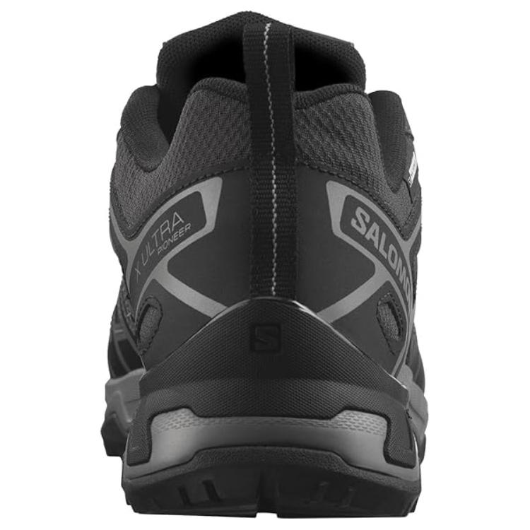 Salomon X Ultra Pioneer Comfortable Lightweight Slip Resistant Durable Waterproof Low Top Outdoor Functional Shoes Men Shoes Black 472078