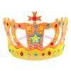 2/4pcs Non woven Crown Birthday Hat DIY Material Handmade Kit Birthday Party Creative Decorative Headwear XJM