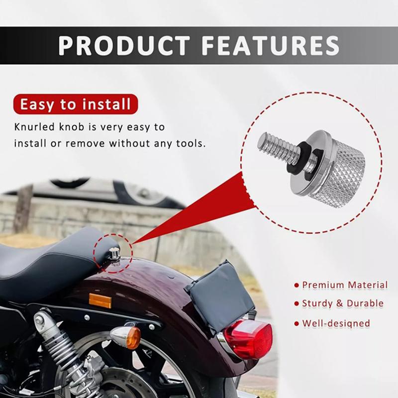 Billet Aluminium Hinterradkotflügel Sitzschraube Schraube Mutter Laschenabdeckung Für Touring Modelle 96-Später Universalteile