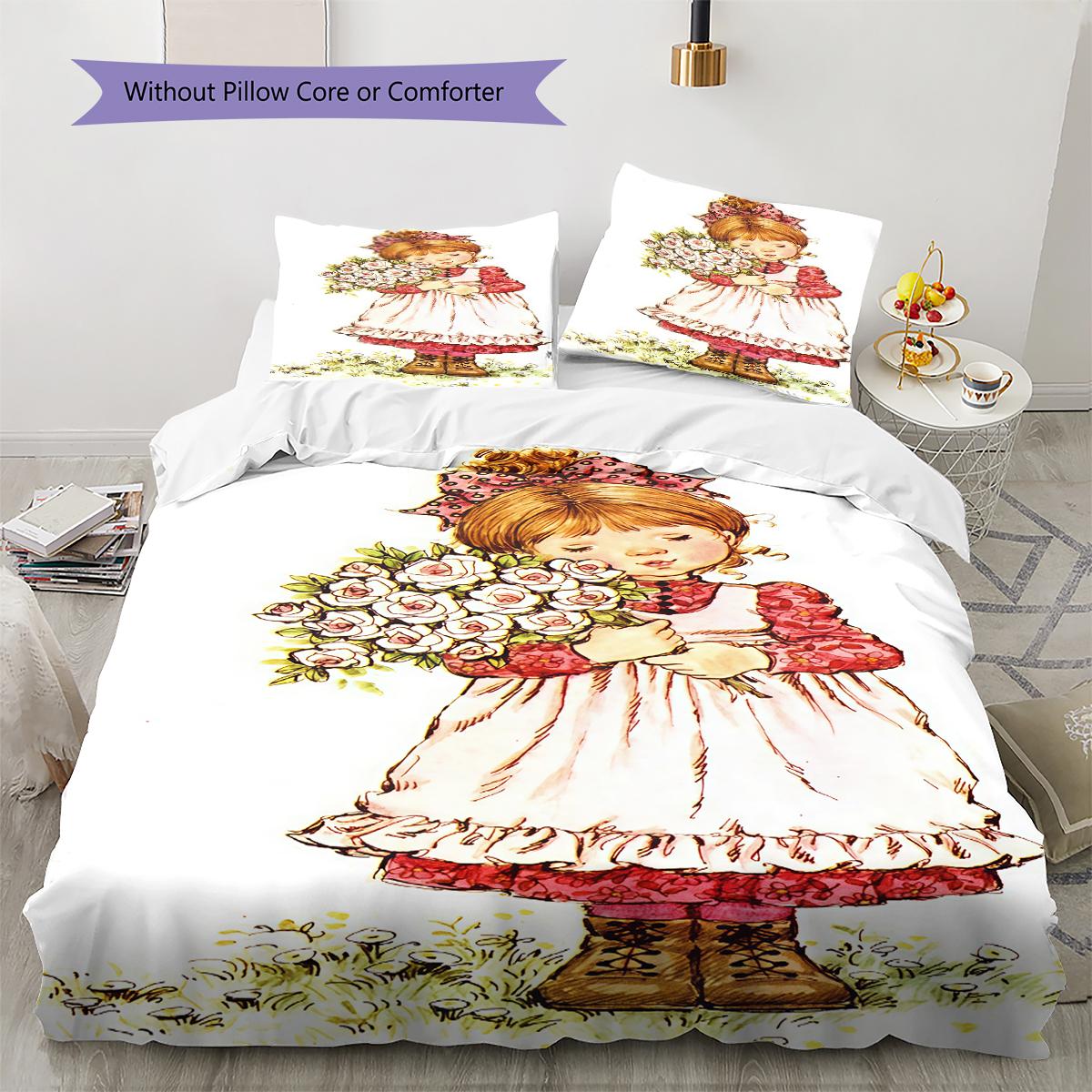 

SaraKey Pattern Bedding,Quilt Set Quilt Cover Pillowcase Home Birthday Gift (1 * duvet cover + 2 * pillowcase, without core) 135x200cm