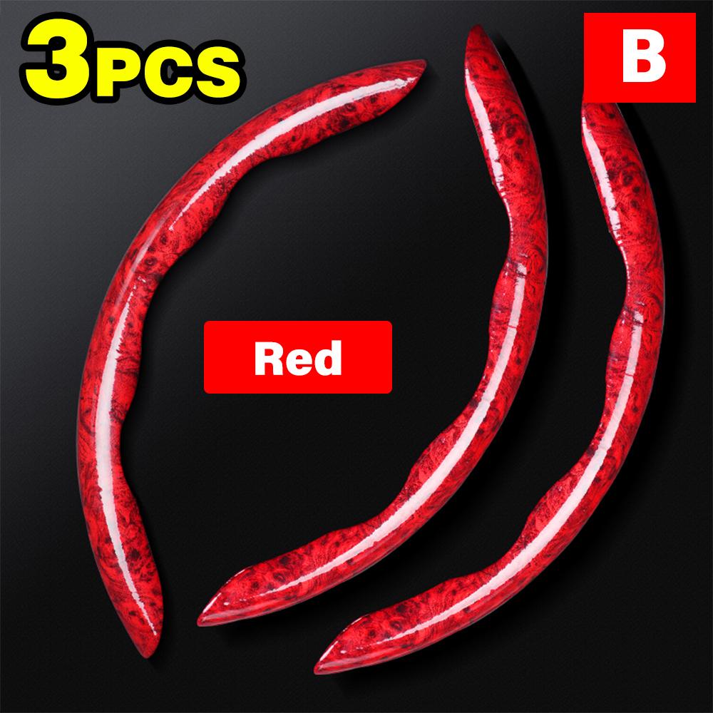 Non-Slip Car Steering Wheel Cover Carbon Fiber Booster Cover Auto Interior Accessories For BMW F10 G30 E92 G20 E46 E90 X3 X5 E53