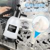 Foam Sprayer, Foaming Pump Hand Pressure Snow Foam Sprayer Water Sprayer 2L with Two Nozzle