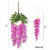 Ailanthus Wisteria Silk Vine - Artificial Hanging Flowers for Wedding & Photography Decor