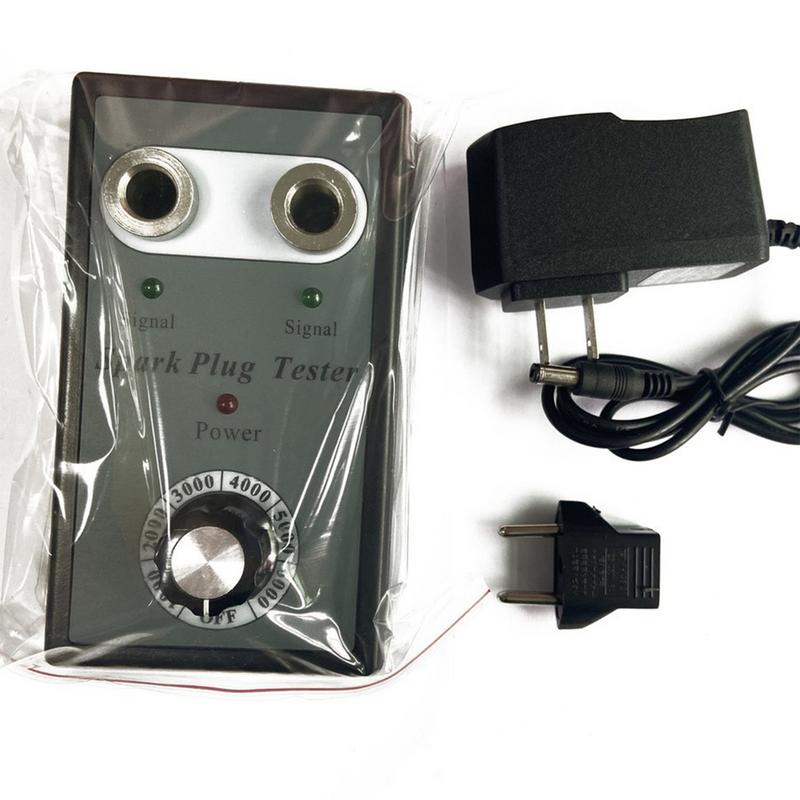 Car Spark Plug Tester Automotive Engine Ignition Coil Tester Safe Plug Analyzer Double Plug Vehicle Diagnostic Tools