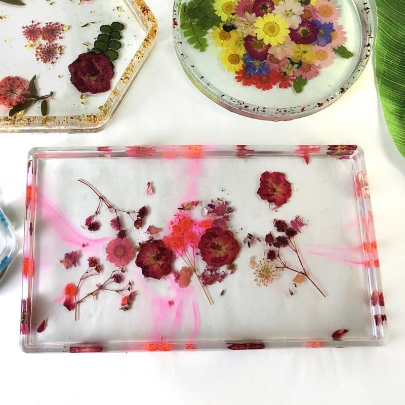 Formă versatilă din silicon pentru realizarea tăvilor de organizare de birou Matră pentru realizarea unei tăvi de depozitare dreptunghiulare multifuncționale