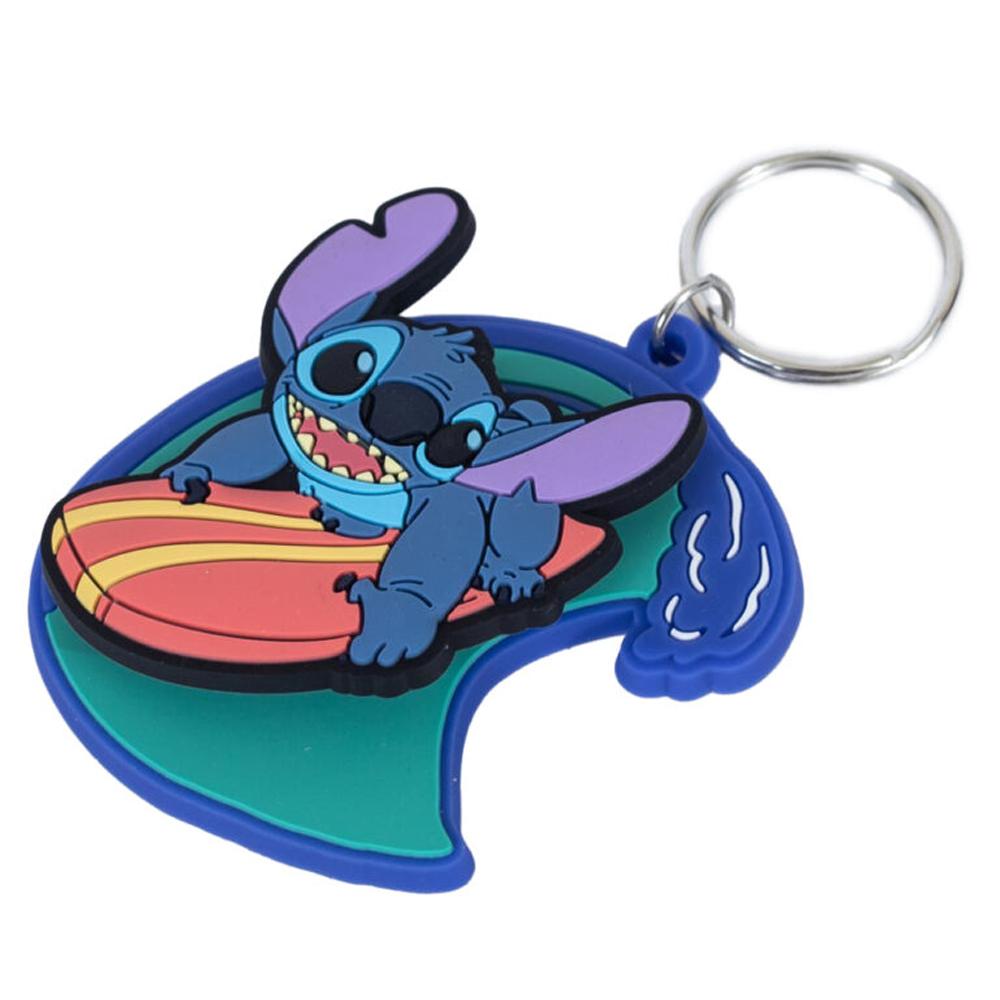 Lilo & Stitch Surf PVC Stitch Keyring