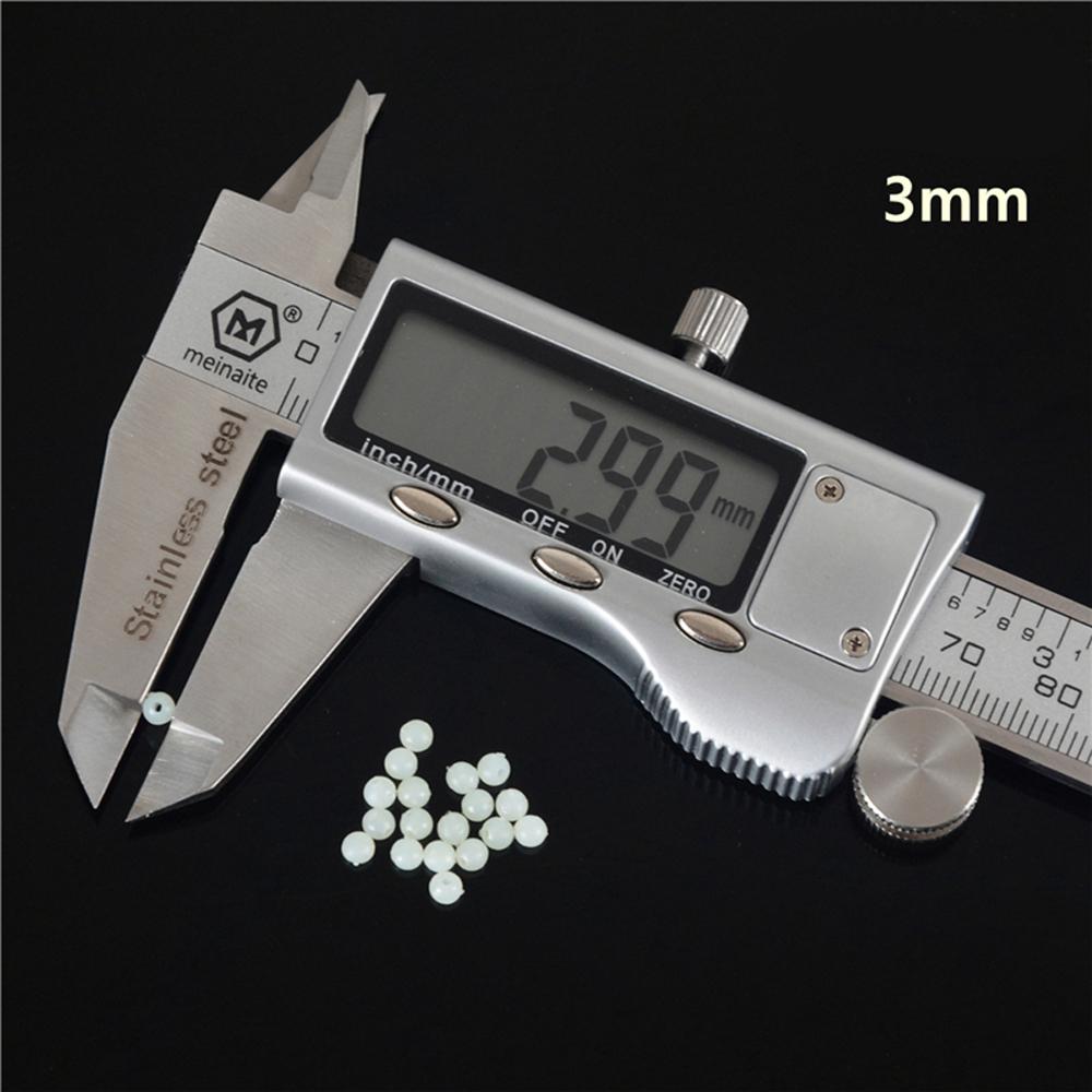 500pcs/lot Luminous Shape Sea Fishing Beads Light Soft Lure Round Floating Float Tackles Accessories Premium Quality 3mm-12mm